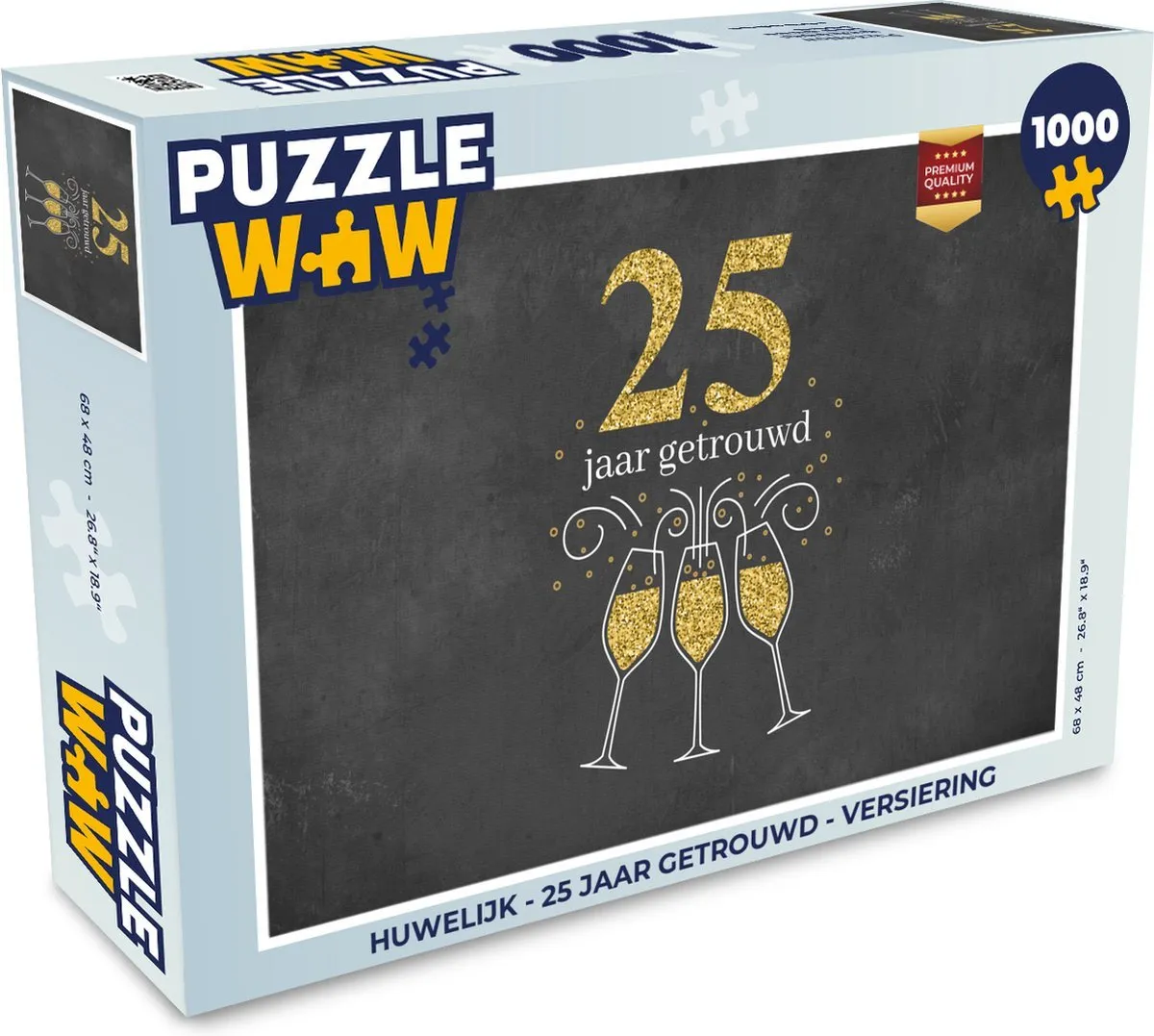 PuzzleWow – Huwelijk – 1000 stukjes