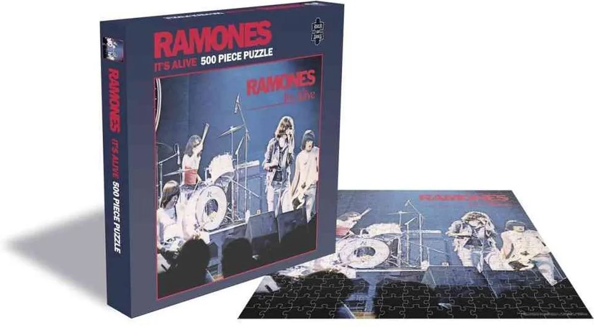 Ramones Puzzel – It’s Alive – 500 stukjes - Afbeelding 2