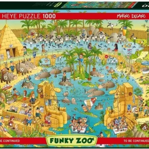 Heye Puzzel – Nile Habitat – 1000 stukjes