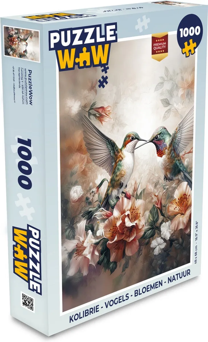 PuzzleWow – Kolibrie – 1000 stukjes