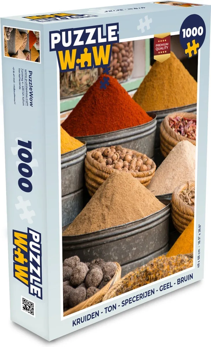 PuzzleWow – Kruiden – 1000 stukjes