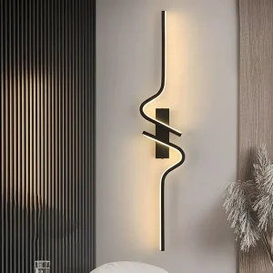 Wandlamp op batterijen - Stijlvol Zwart Design voor Moderne Verlichting