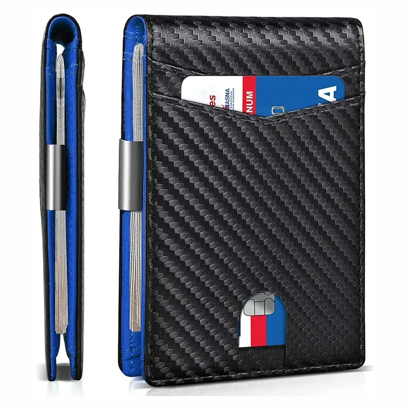 Pasjes houder heren - Carbonlook design voor ultieme stijl en bescherming - Afbeelding 6