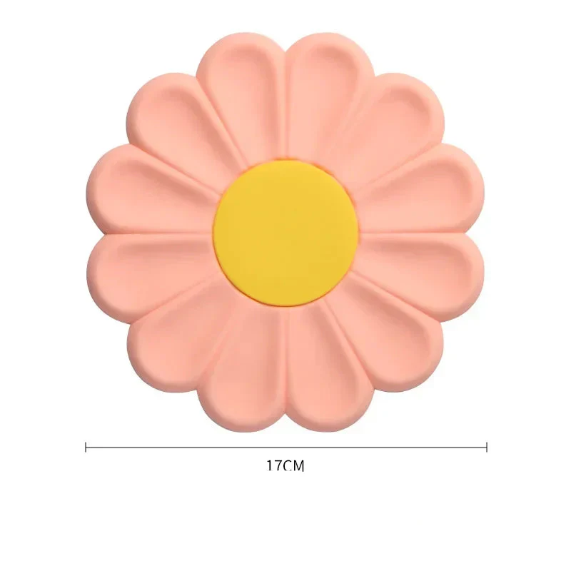 Onderzetters Pannen - Kleurrijke Bloemvormige Beschermers voor Hittebestendig Gebruik - Afbeelding 9