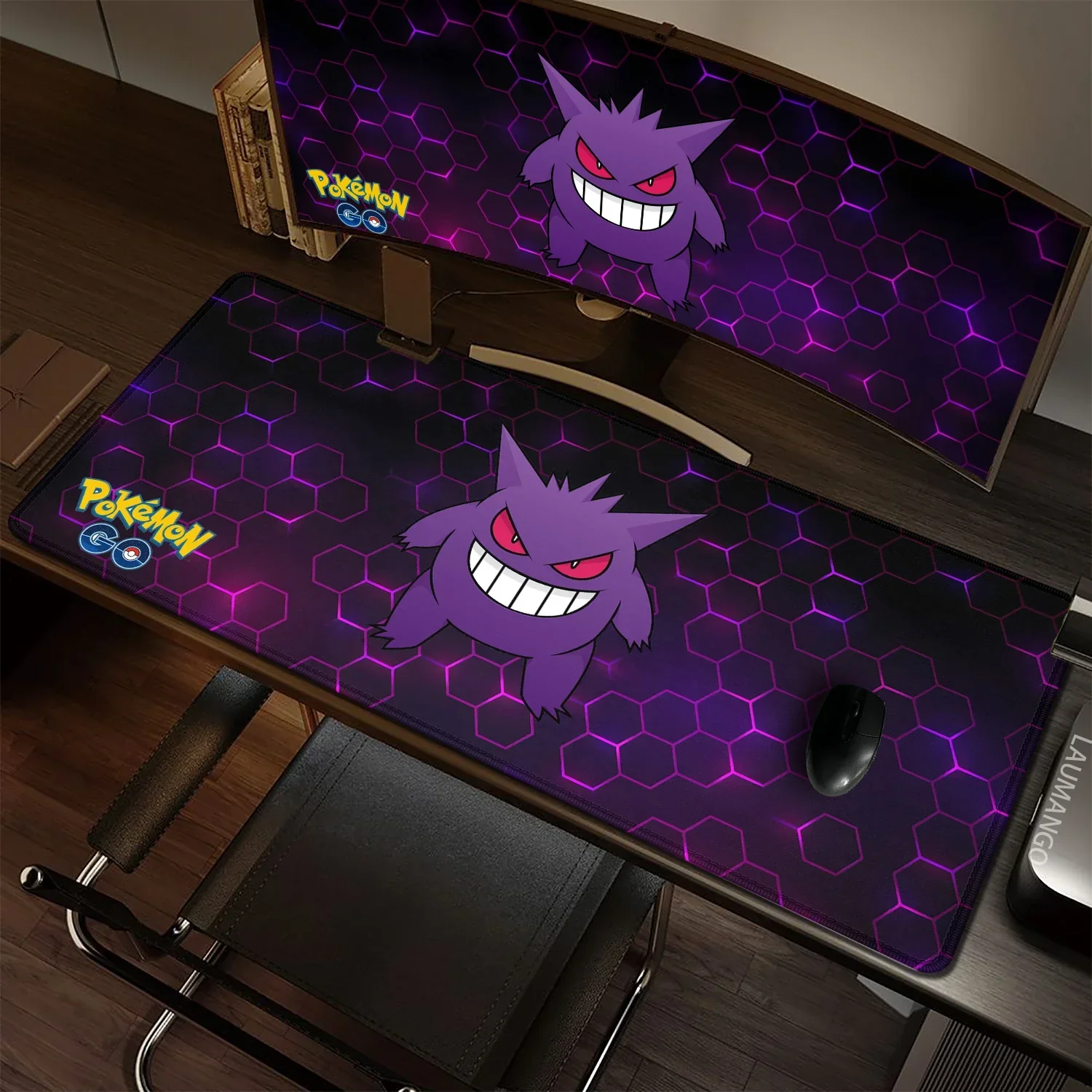 Muismat Gaming - Pokémon GO! Gengar Design voor Ultieme Game-ervaring - Afbeelding 2