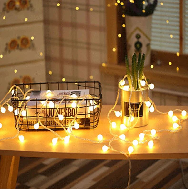 Lichtslinger - 10M 80LED - Warme Gloed voor Sfeervolle Avonden - Afbeelding 5