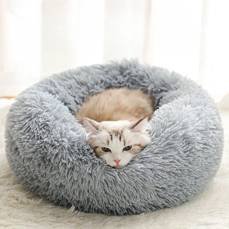 Kattenmand groot - Pluche comfort voor ontspannen katten - Afbeelding 2