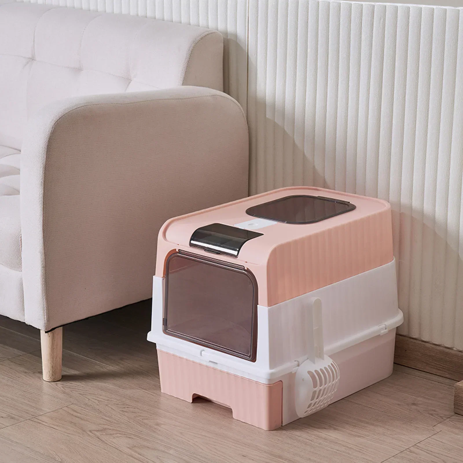 Kattenbak automatisch - Design met zelfreinigende functie voor gemakkelijk onderhoud - Afbeelding 5