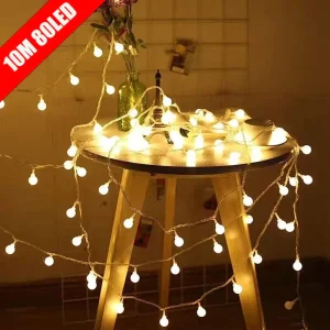 Lichtslinger - 10 Meter 80 LED - Warm Wit Licht voor Sfeervolle Avonden